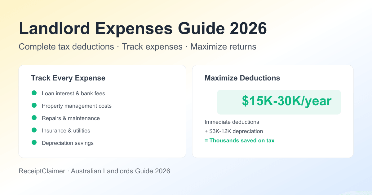 Landlord Tax Deductions 2026 — Expense Guide