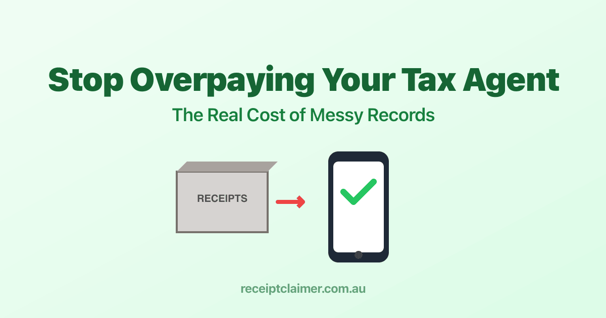 Stop Overpaying Your Tax Agent: The Real Cost of Messy Records