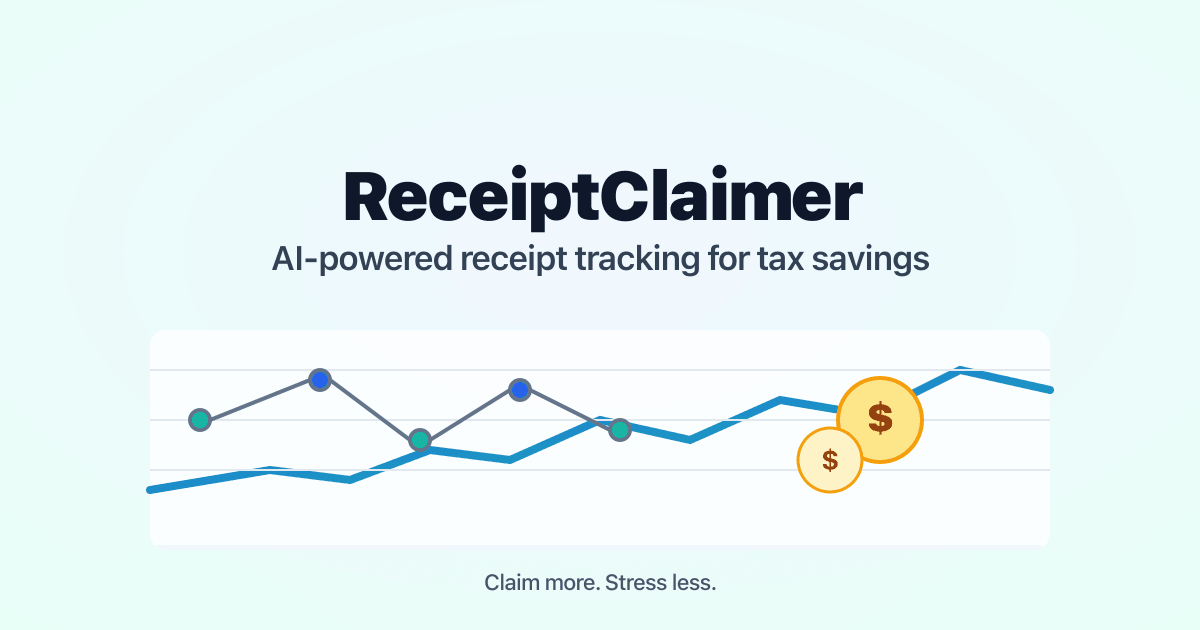 ReceiptClaimer screenshot 1